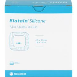 BIATAIN Silikon Schaumverband 7,5x7,5 cm 10 St – Артикул 8482062 (артикул 8482062) Германия