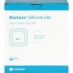 BIATAIN Silikon Lite Schaumverband 7,5x7,5 cm 10 St – Артикул 9396040 (артикул 9396040) Германия