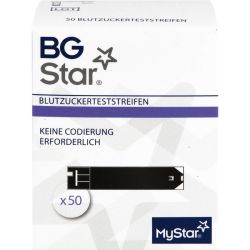 BGSTAR Teststreifen 50 St – Артикул 9672758 (артикул 9672758) Германия