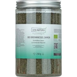 BIO BRENNESSELSAMEN ganz 250 g – Артикул 9893086 (артикул 9893086) Германия