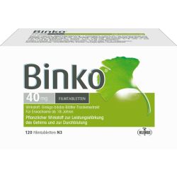 BINKO 40 mg Filmtabletten 120 St – Артикул 9921902 (артикул 9921902) Германия
