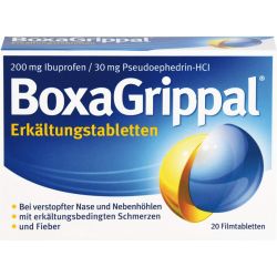 BOXAGRIPPAL Erkltungstabletten 200 mg/30 mg FTA 20 St – Артикул 12460451 (артикул 12460451) Германия