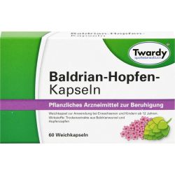 BALDRIAN HOPFEN Kapseln Twardy 60 St – Артикул 12482464 (артикул 12482464) Германия