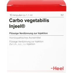 CARBO VEGETABILIS INJEEL Ampullen 10 St – Артикул 176897 (артикул 176897) Германия