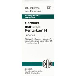 CARDUUS MARIANUS PENTARKAN H Tabletten 200 St – Артикул 180901 (артикул 180901) Германия