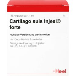 CARTILAGO suis Injeel forte Ampullen 10 St – Артикул 181220 (артикул 181220) Германия