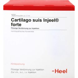 CARTILAGO suis Injeel forte Ampullen 100 St – Артикул 181243 (артикул 181243) Германия