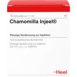 CHAMOMILLA INJEEL Ampullen 10 St – Артикул 196397 (артикул 196397) Германия