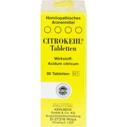CITROKEHL Tabletten 3X80 St – Артикул 733139 (артикул 733139) Германия
