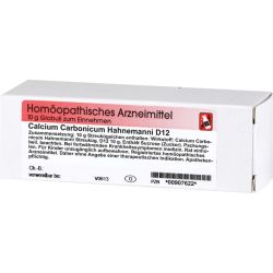 CALCIUM CARBONICUM Hahnemanni D 12 Globuli 10 g – Артикул 907622 (артикул 907622) Германия