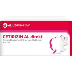 CETIRIZIN AL direkt Lutschtabletten 49 St – Артикул 927352 (артикул 927352) Германия