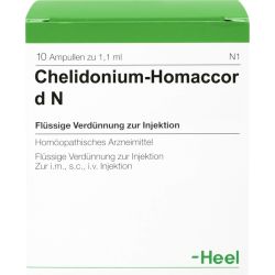 CHELIDONIUM-HOMACCORD N Ampullen 10 St – Артикул 1674947 (артикул 1674947) Германия