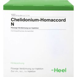 CHELIDONIUM-HOMACCORD N Ampullen 100 St – Артикул 1675042 (артикул 1675042) Германия