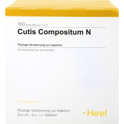 CUTIS compositum N Ampullen 100 St – Артикул 1675384 (артикул 1675384) Германия