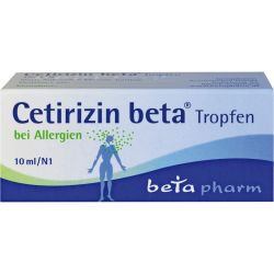 CETIRIZIN beta Tropfen zum Einnehmen 10 ml – Артикул 2451089 (артикул 2451089) Германия