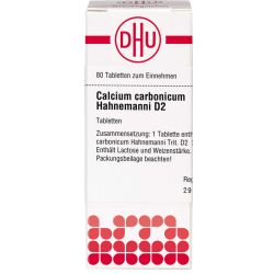 CALCIUM CARBONICUM Hahnemanni D 2 Tabletten 80 St – Артикул 2627097 (артикул 2627097) Германия