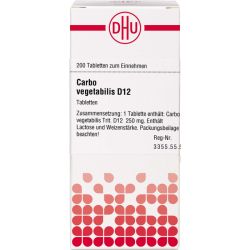 CARBO VEGETABILIS D 12 Tabletten 200 St – Артикул 2812015 (артикул 2812015) Германия