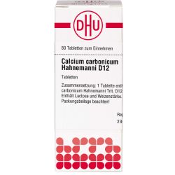 CALCIUM CARBONICUM Hahnemanni D 12 Tabletten 80 St – Артикул 2815568 (артикул 2815568) Германия