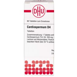 CARDIOSPERMUM D 4 Tabletten 80 St – Артикул 2895900 (артикул 2895900) Германия