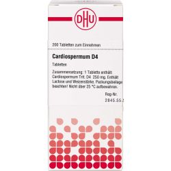 CARDIOSPERMUM D 4 Tabletten 200 St – Артикул 2895923 (артикул 2895923) Германия