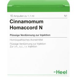 CINNAMOMUM HOMACCORD N Ampullen 10 St – Артикул 3043607 (артикул 3043607) Германия