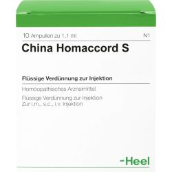 CHINA HOMACCORD S Ampullen 10 St – Артикул 3663741 (артикул 3663741) Германия