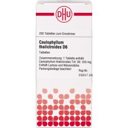 CAULOPHYLLUM THALICTROIDES D 6 Tabletten 200 St – Артикул 4211136 (артикул 4211136) Германия