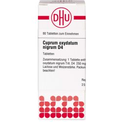 CUPRUM OXYDATUM nigrum D 4 Tabletten 80 St – Артикул 4214672 (артикул 4214672) Германия