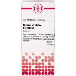 CUPRUM OXYDATUM nigrum D 4 Tabletten 200 St – Артикул 4243024 (артикул 4243024) Германия