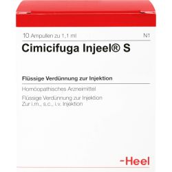 CIMICIFUGA INJEEL S Ampullen 10 St – Артикул 4562367 (артикул 4562367) Германия