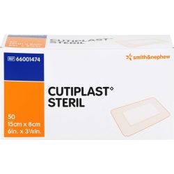 CUTIPLAST steril Wundverband 8x15 cm 50 St – Артикул 5102455 (артикул 5102455) Германия