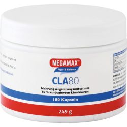 CLA 80% Megamax 1 g konjug.Linolsure Kapseln 180 St – Артикул 5113714 (артикул 5113714) Германия