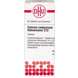 CALCIUM CARBONICUM Hahnemanni C 12 Tabletten 80 St – Артикул 7162349 (артикул 7162349) Германия