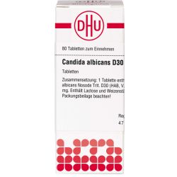CANDIDA albicans D 30 Tabletten 80 St – Артикул 7163107 (артикул 7163107) Германия
