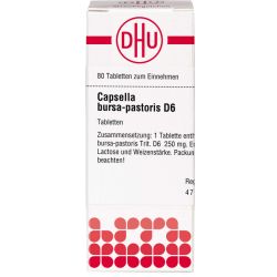 CAPSELLA BURSA pastoris D 6 Tabletten 80 St – Артикул 7163248 (артикул 7163248) Германия