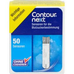 CONTOUR Next Sensoren Teststreifen 50 St – Артикул 8884487 (артикул 8884487) Германия