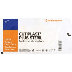 CUTIPLAST Plus steril 7,8x15 cm Verband 1 St – Артикул 9755639 (артикул 9755639) Германия