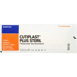 CUTIPLAST Plus steril 10x29,8 cm Verband 1 St – Артикул 9755728 (артикул 9755728) Германия