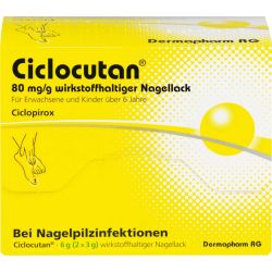 CICLOCUTAN 80 mg/g wirkstoffhaltiger Nagellack 6 g – Артикул 9758282 (артикул 9758282) Германия