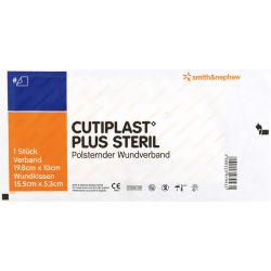 CUTIPLAST Plus steril 10x19,8 cm Verband 55 St – Артикул 10230468 (артикул 10230468) Германия