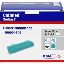 CUTIMED Sorbact Tamponaden 2x50 cm 24 St – Артикул 10741944 (артикул 10741944) Германия