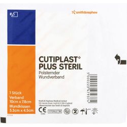 CUTIPLAST Plus steril 7,8x10 cm Verband 55 St – Артикул 12147872 (артикул 12147872) Германия