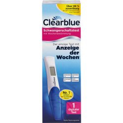 CLEARBLUE Schwangerschaftstest m.Wochenbestimmung 1 St – Артикул 12893977 (артикул 12893977) Германия