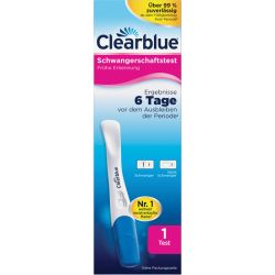 CLEARBLUE Schwangerschaftstest frhe Erkennung 1 St – Артикул 12894014 (артикул 12894014) Германия