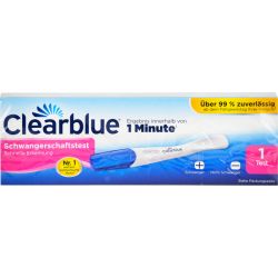 CLEARBLUE Schwangerschaftstest schnelle Erkennung 1 St – Артикул 12894020 (артикул 12894020) Германия