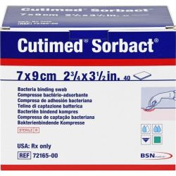 CUTIMED Sorbact Kompressen 7x9 cm 40 St – Артикул 13972093 (артикул 13972093) Германия