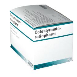 Colestyramin-ratiopharm, 50 ST – Артикул 3740269 (артикул 3740269) Германия