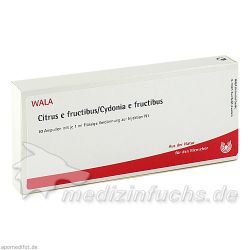 CITRUS E Fructibus/Cydonia E Fructibus, 10X1 ML – Артикул 426986 (артикул 426986) Германия