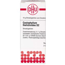 CAULOPHYLLUM THALICTROIDES D 2 Globuli 10 g – Артикул 431 (артикул 431) Германия