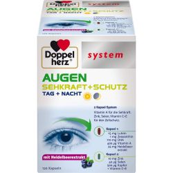 DOPPELHERZ Augen Sehkraft+Schutz system Kapseln 120 St – Артикул 148783 (артикул 148783) Германия
